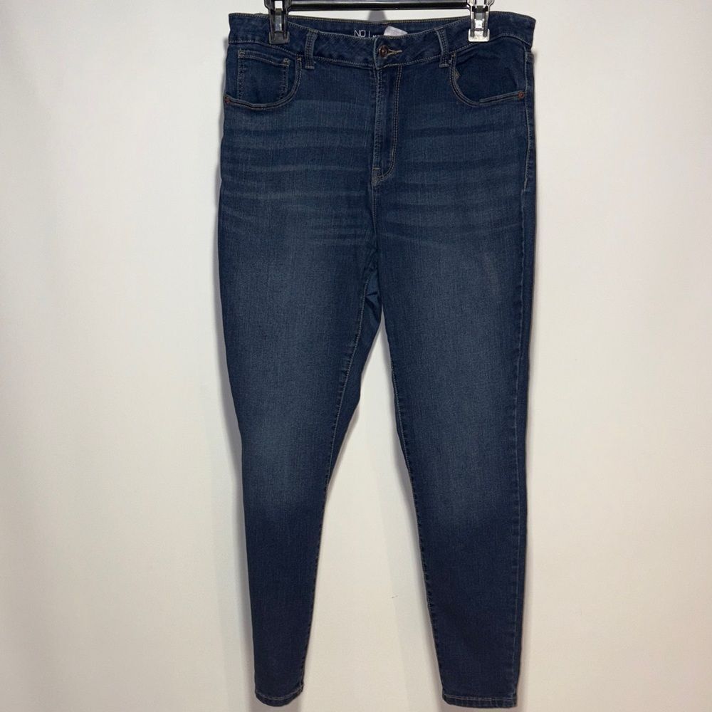 No Boundaries Dark Blue Skinny Jeans